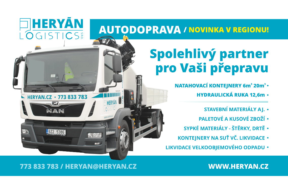 Heryán Logistics - autodoprava